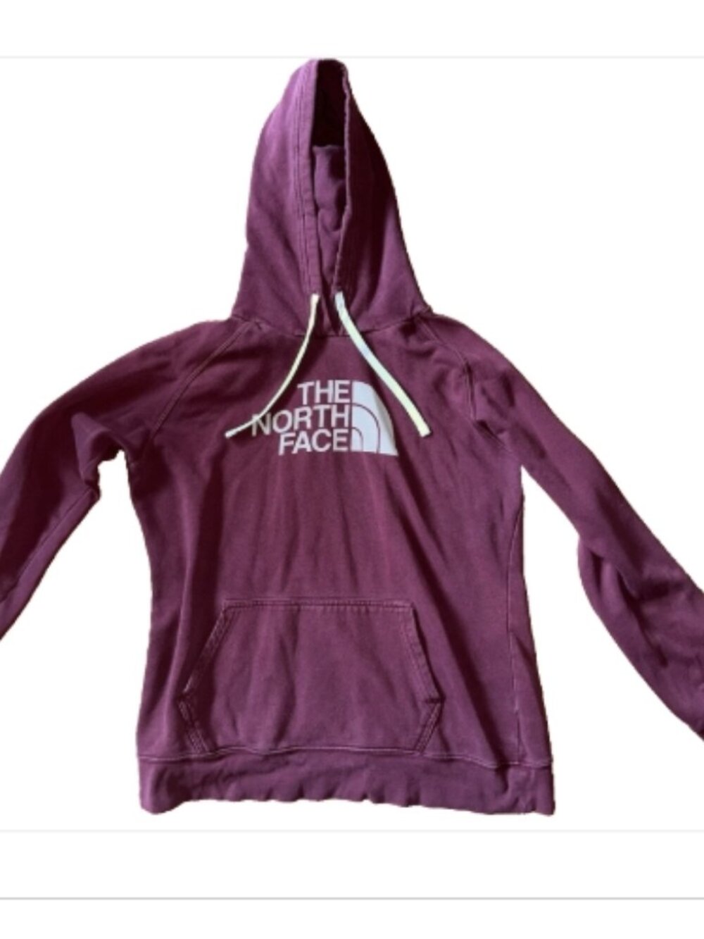 🍂 The North Face Burgundy Hoodie Size L 🍂